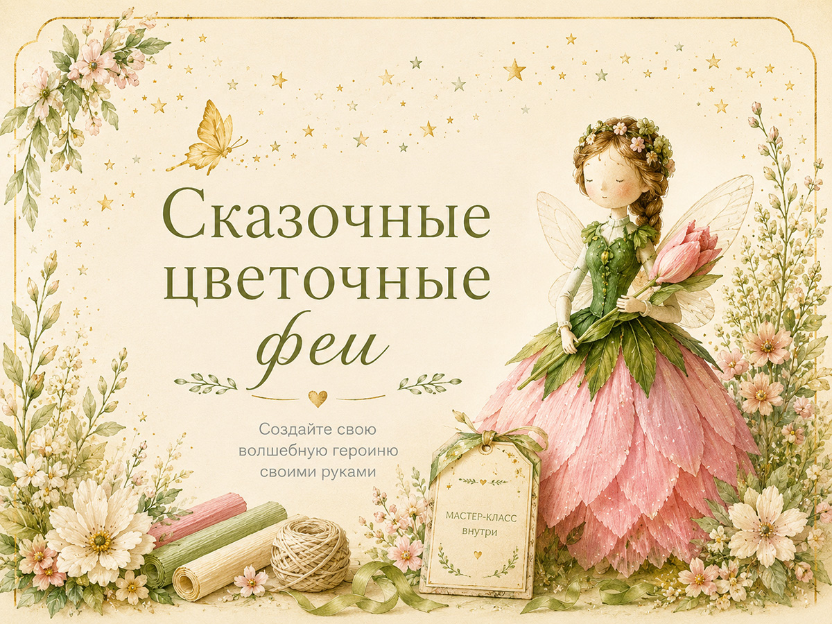 Сказочные цветочные феи