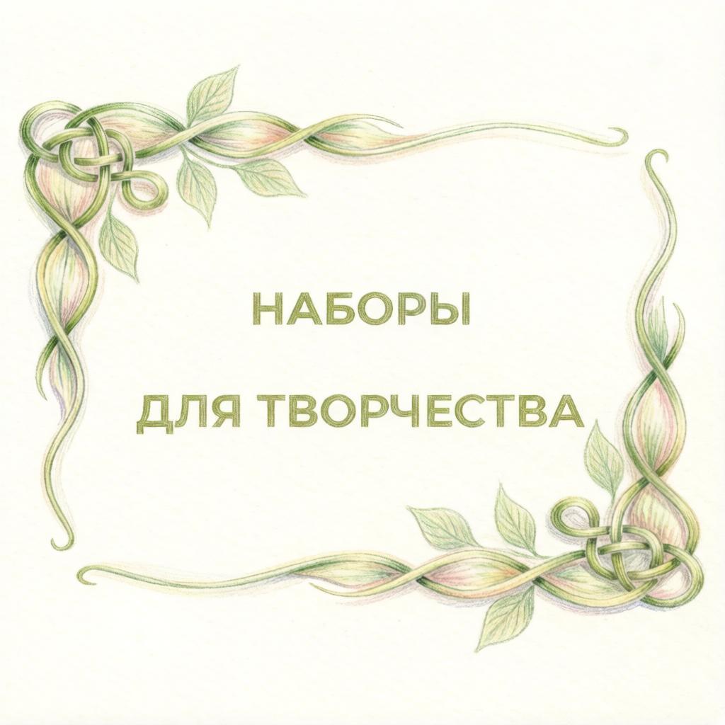 Наборы для творчества
