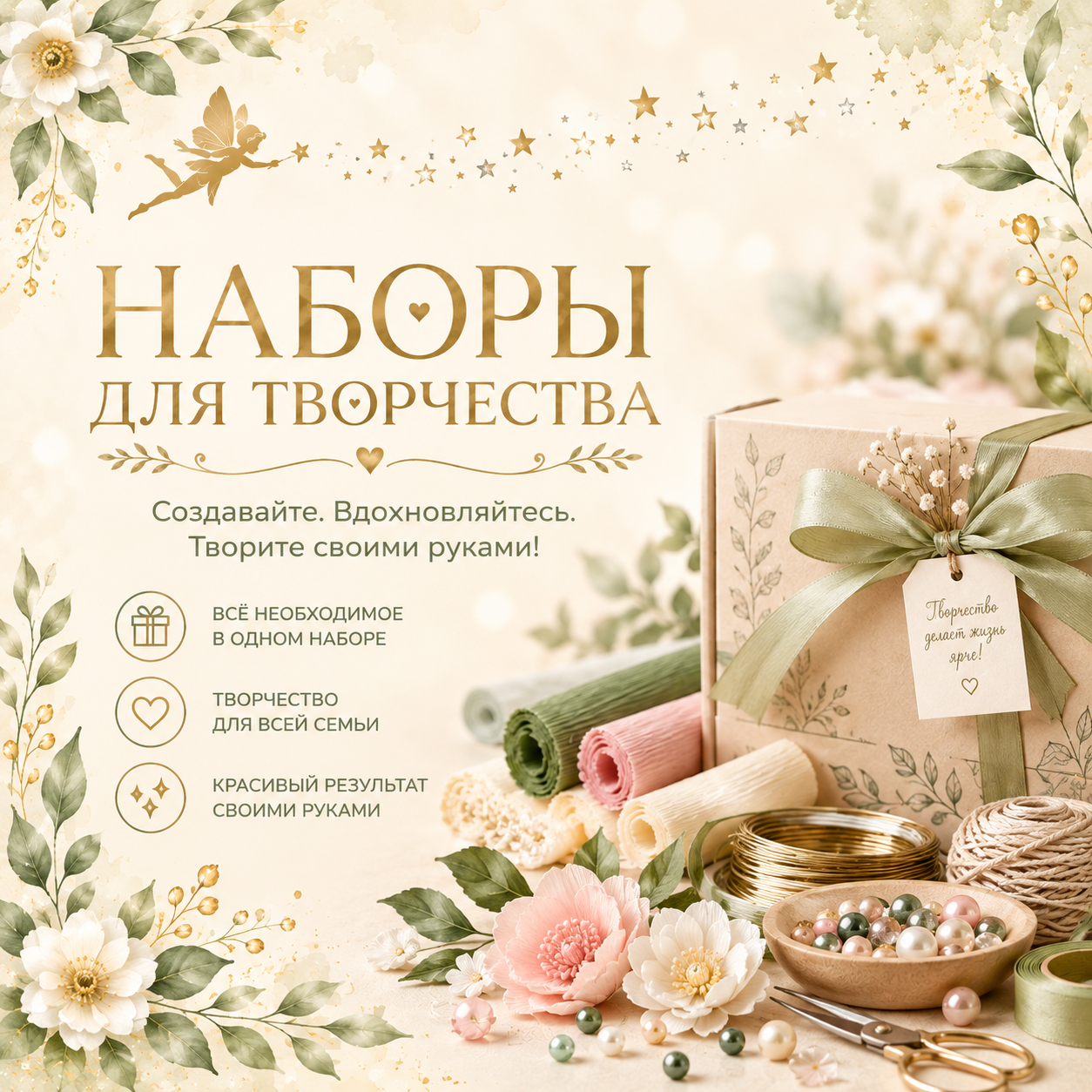Наборы для творчества