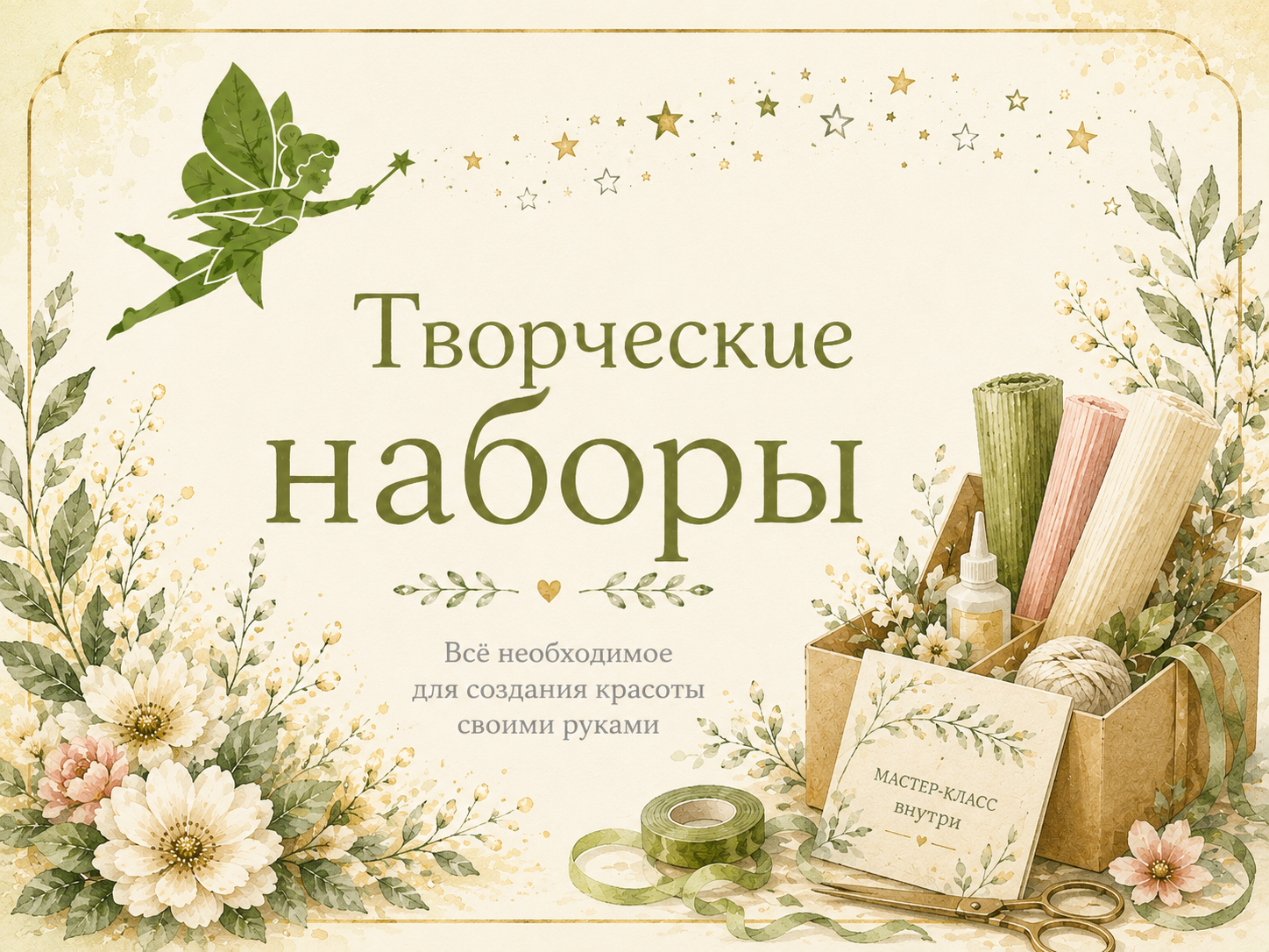 Наборы для творчества