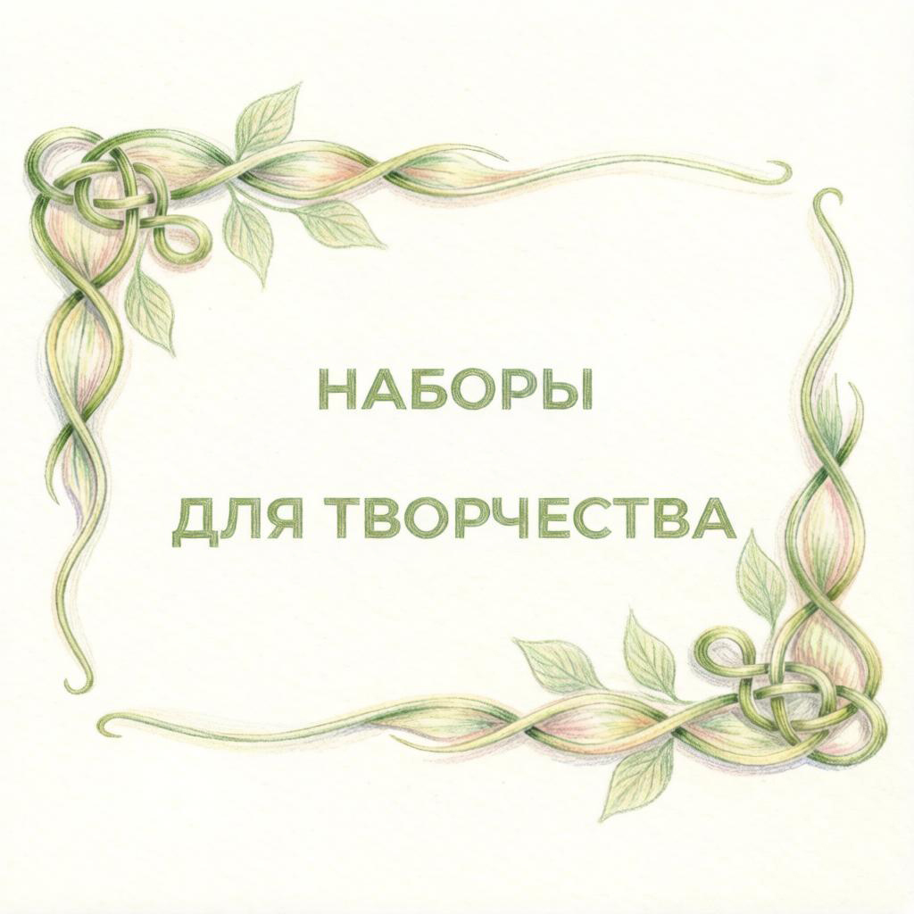 Наборы для творчества